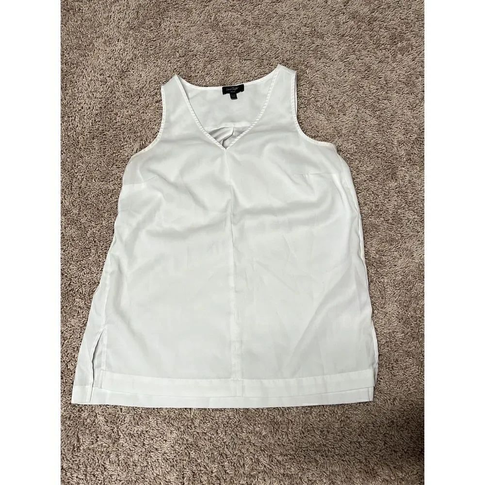 Lord and Taylor Sleeveless Blazer Blouse Suiting XS